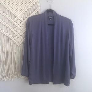 Eileen Fisher Purple Cardigan
